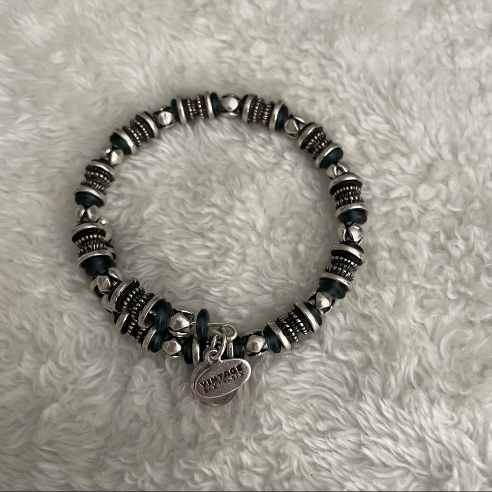 NWOT Alex & Ani Vintage Sixty-Six Wrap Bracelet